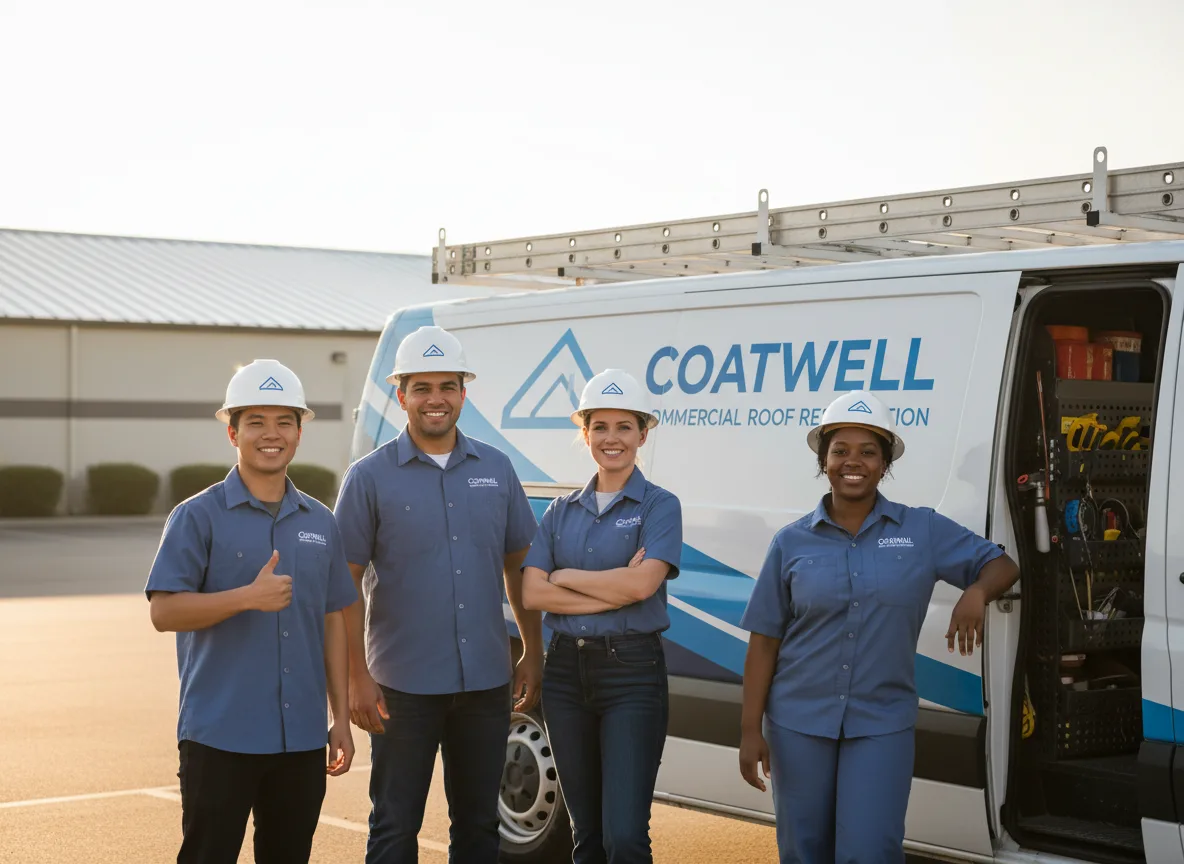 Commercial roof coating company in Prairie Hill, TX